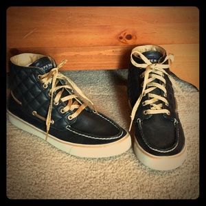High top Sperry Topsiders